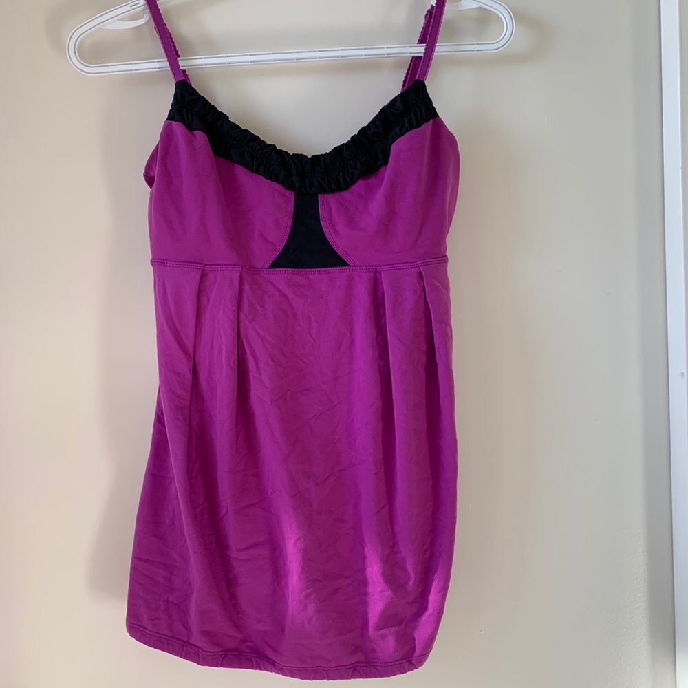 Lululemon adjustable strap tank top